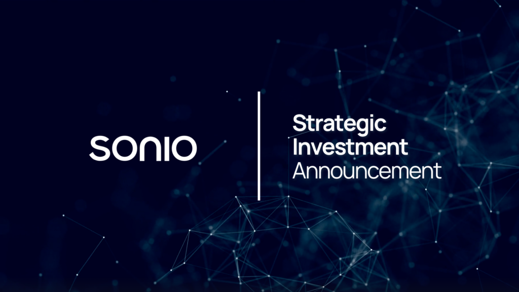 Sonio strategic investment